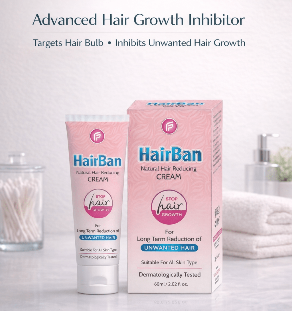 HairBan - Hair Reducing Cream – FAST PHARMA