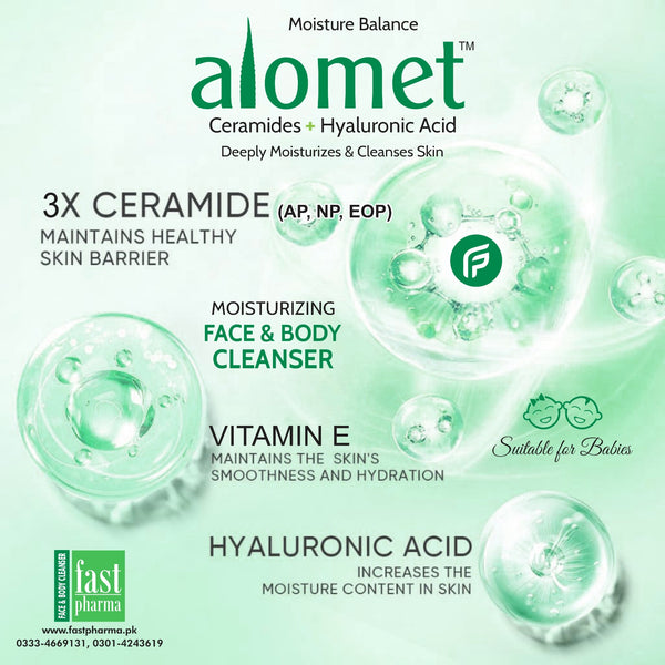Alomet  (Face & Body Moisturizing Cleanser)